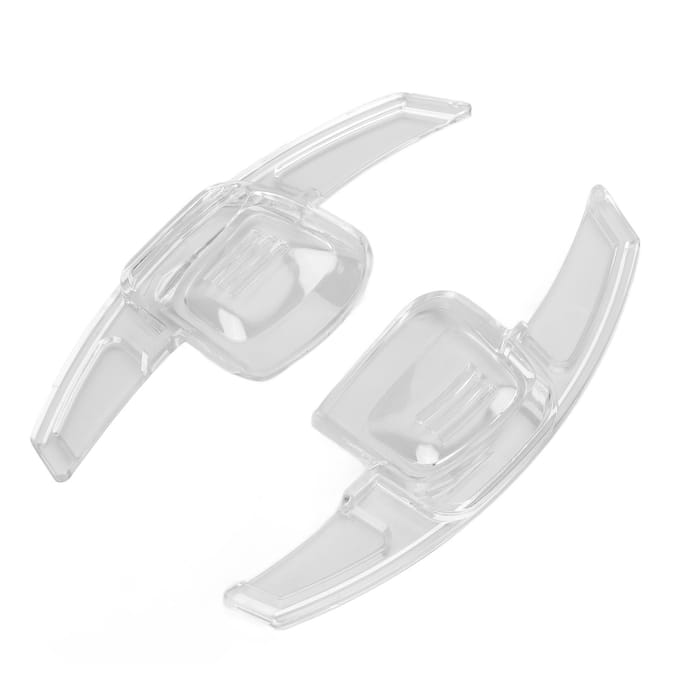 1 Paar Performance Helder Schakelpaddle Verlenging Add-on Voor MK8 R MK6 MK2 GLI MK7 Facelift 2021+ white