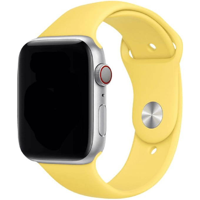 Apple Watch Sport loop band - 44mm - Geel - voor Apple Watch SE/5/6