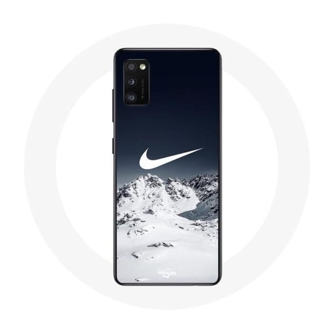 Coque Samsung Galaxy A41 Nike Logo Niege Hiver