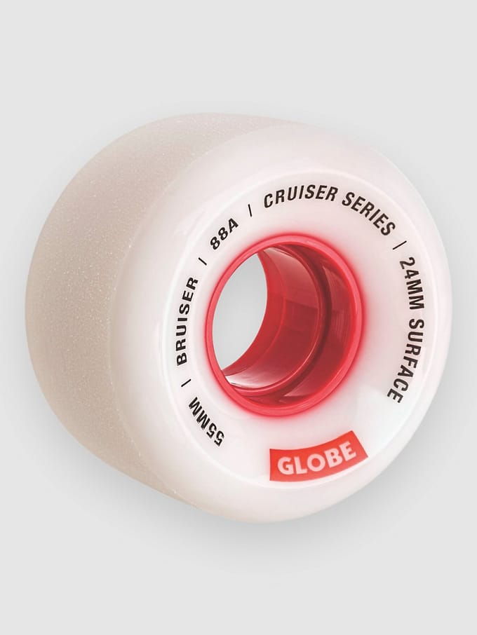 Globe Bruiser 55mm Wheels wit