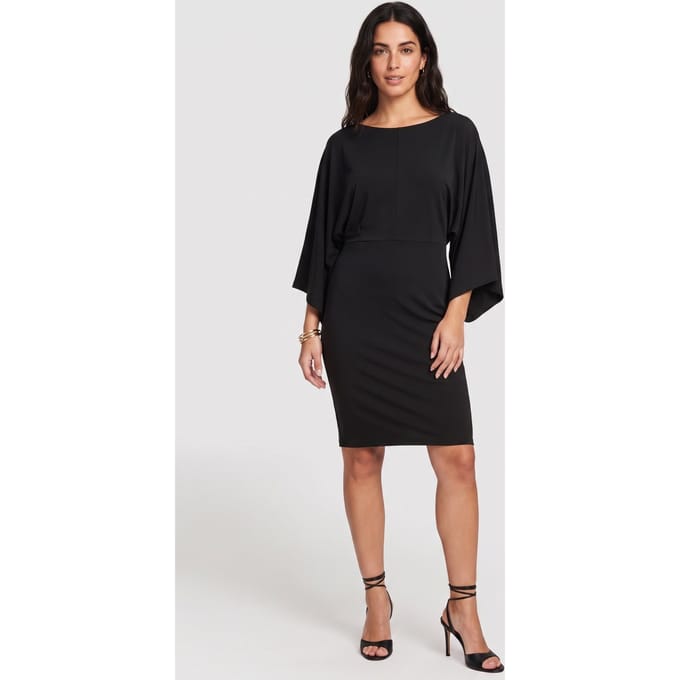 ARKET Trinity Poly Interlock Dress Black Taglia: S | Abiti Midi Outlet | Donna | Nero