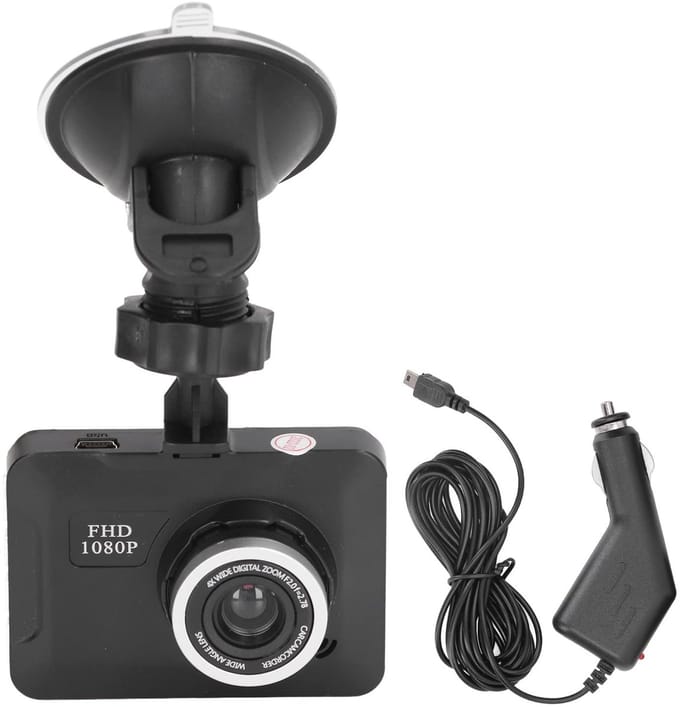Zeynomax - Auto Dashcam - Full HD Camera - Bewegingsdetectie - Compact Formaat - Loop Recording - Videobewijs Bescherming - Geschikt voor Auto's...
