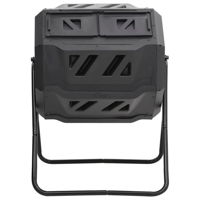 vidaXL - Compostbak - 160 - L - 73x64x95 - zwart