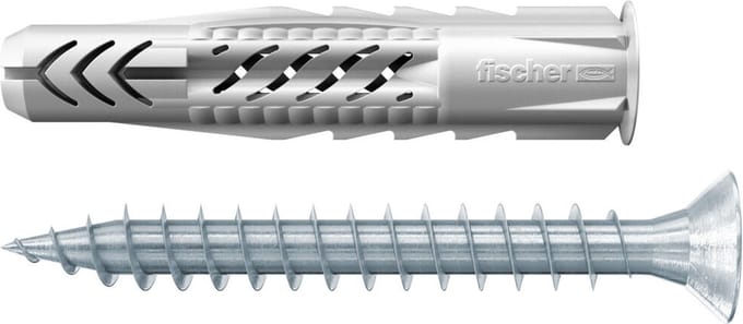 Fischer Universeel Plug/Schroef U x 6 x 50 RS/20 - 25 Stuks