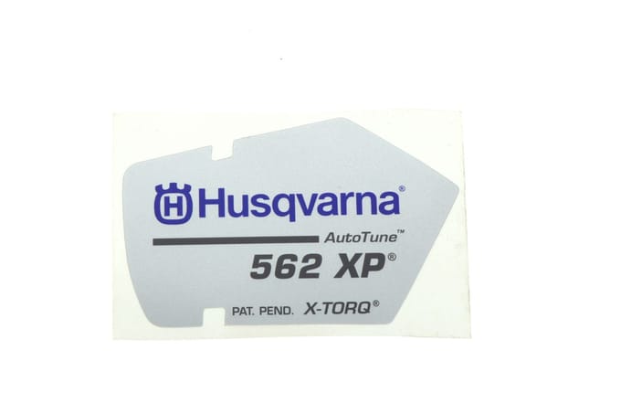 Husqvarna 562xp starterkap sticker