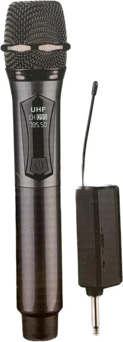 Wireless Microphone - M10 Plug and Play | Moving Coil Wick | U- band Tunable | Super Long Range | Multi-Device Compatibility | High Fidelity Sound Quality | Easy Plug and Play
