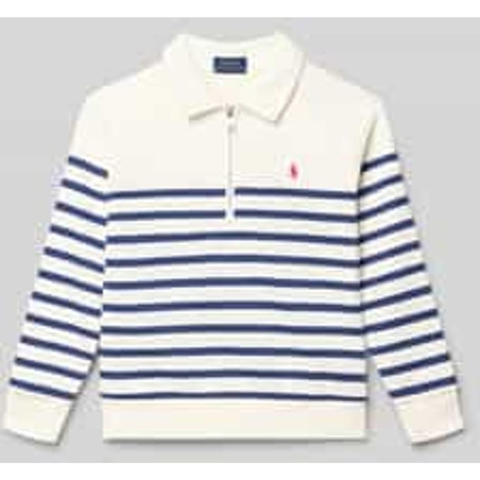 Regular fit sweatshirt van katoenmix