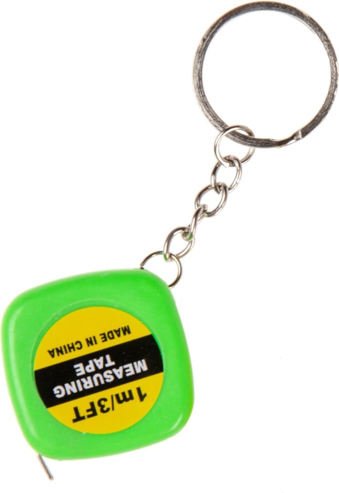 Lg-imports Sleutelhanger Meetlint 3,5 Cm Groen