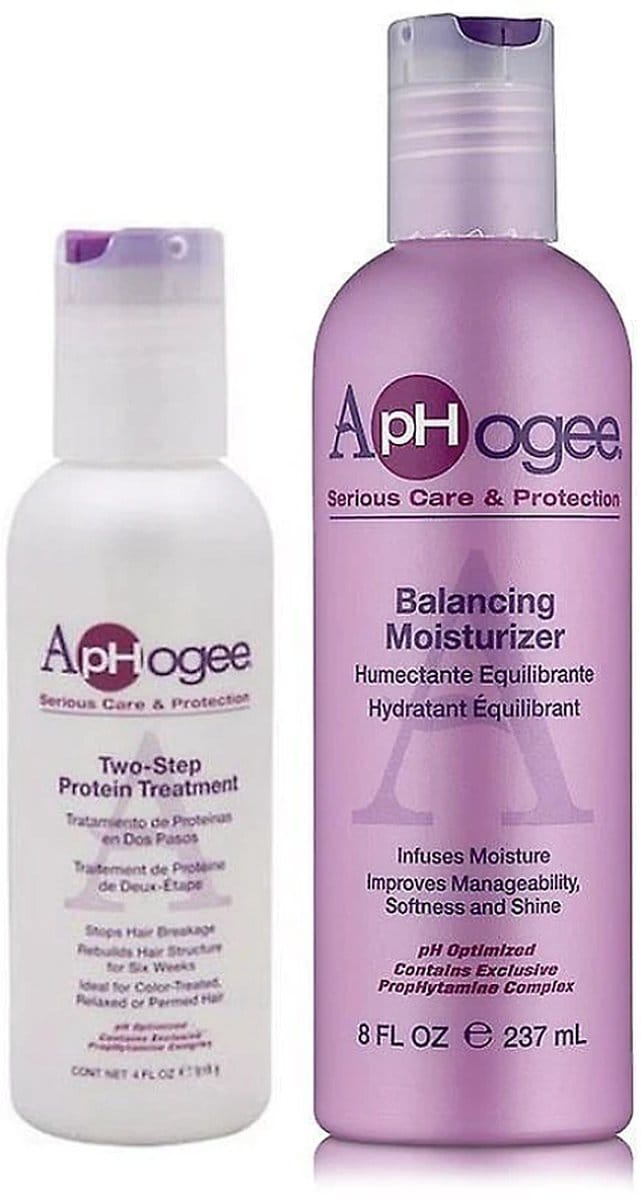 ApHogee Combo Set Balancing Moisturizer 227ml Towe Step Protein Treatment 118ml