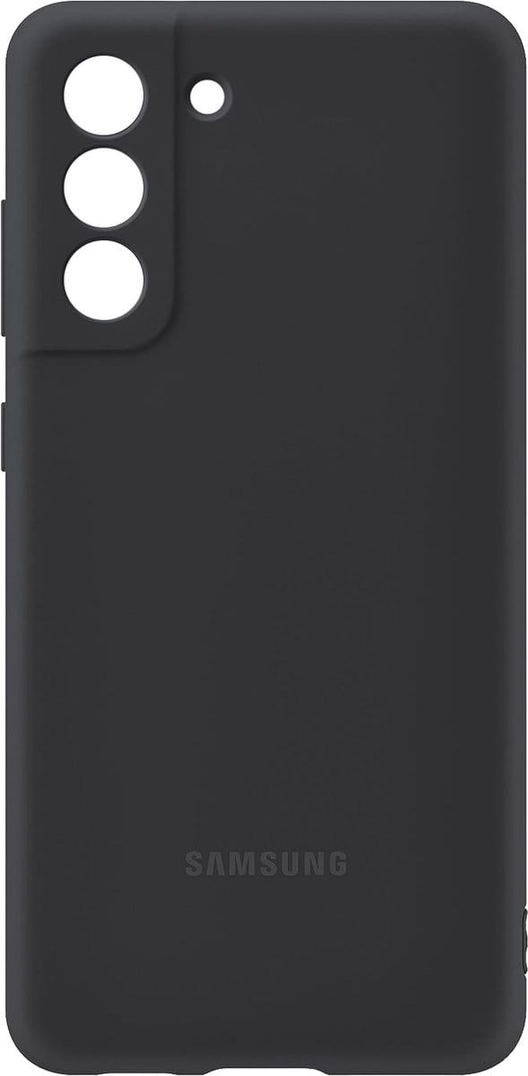 Samsung Siliconen Hoesje - Samsung Galaxy S21 FE - Donkergrijs