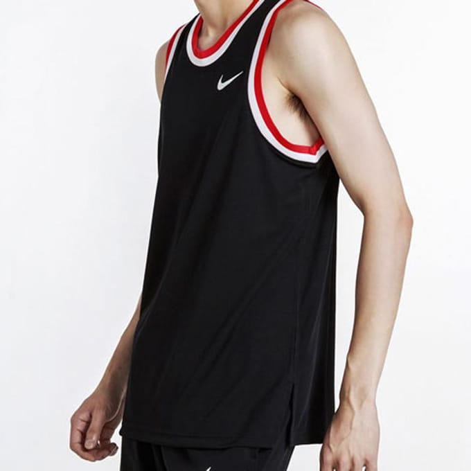 Nike Basketbalshirt Heren Zwart AQ5592-010 S