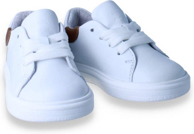 Pinocchio Jongens Sneaker Wit/combi | Maat: 21