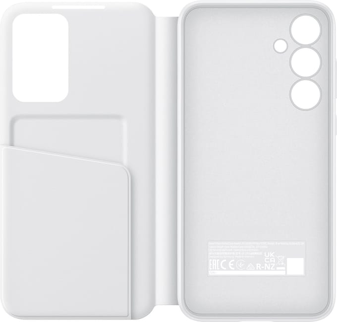 Étui pour Samsung Galaxy A35 Samsung Smart View Wallet Blanc