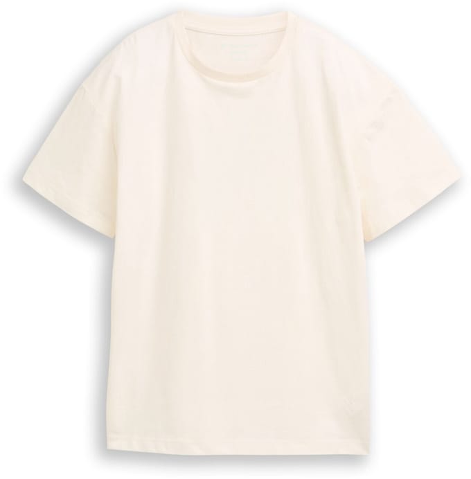 Tom Tailor - T-shirt met fotoprint - Maat 152 - Wool White