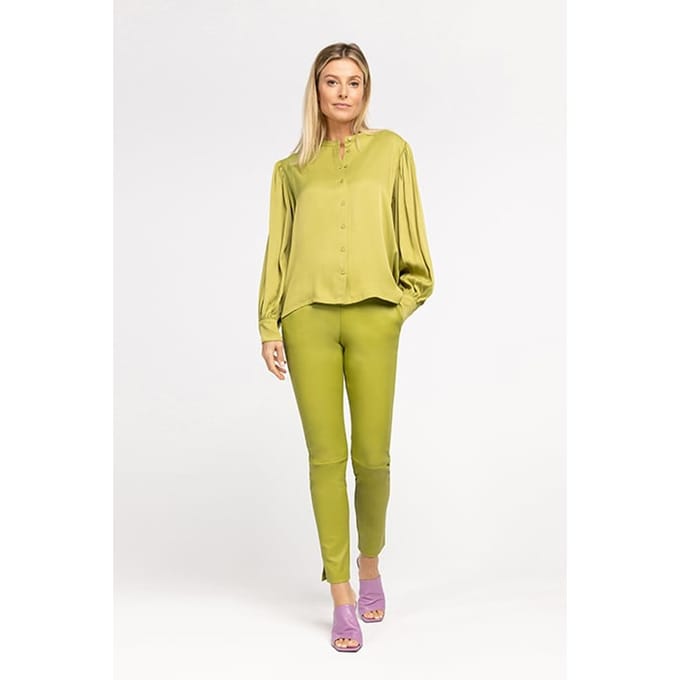 Ibana Tenzan Sweet Apple Green Größe: 34 | Business hemden Outlet | Damen | Grün