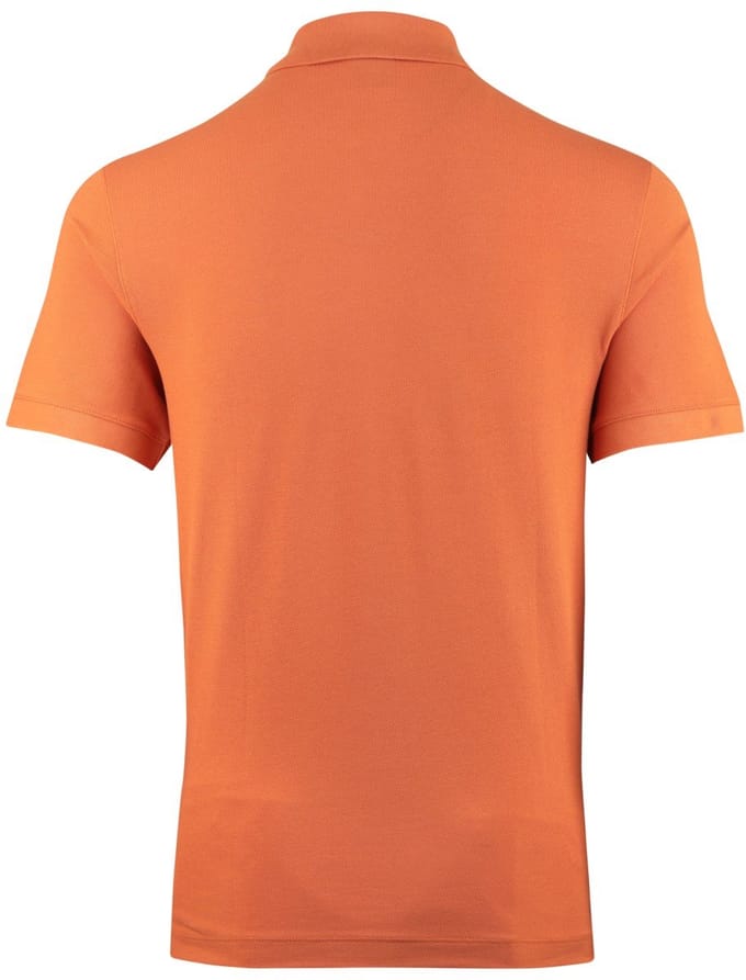 BOSS Black Pallas 2-knoops poloshirt oranje