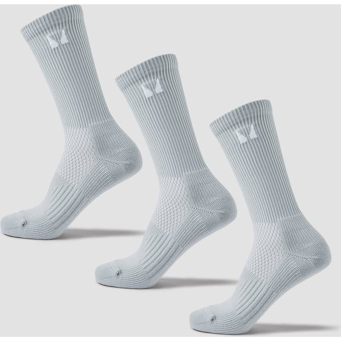 MP Hardloopsokken (3 Pack) - Chroom - UK 9-11