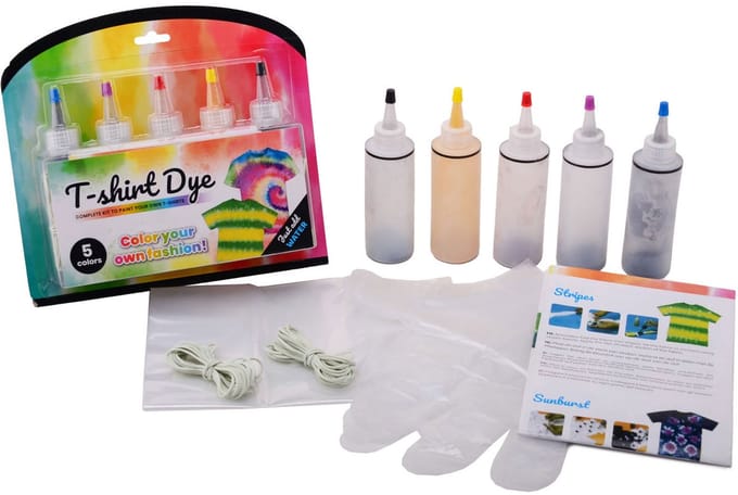 John Toy T-shirt Tie Dye set op kaart