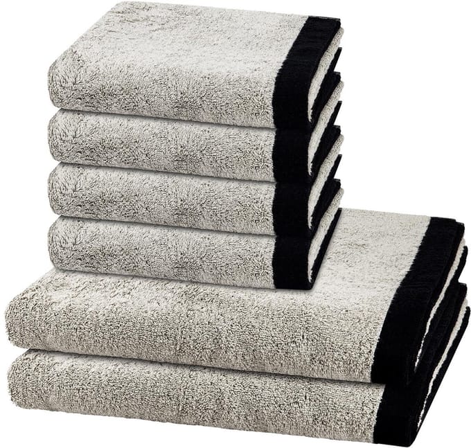 Cawö Sonstiges 4 X handdoek 2 X douchehanddoek - in set 6 pack Lifestyle Splash