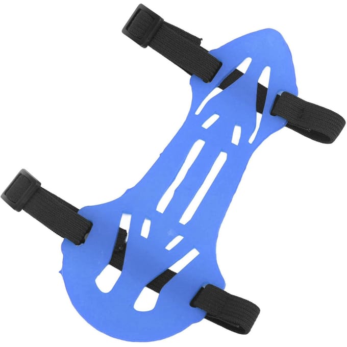 Rubberen Boogschieten Armbeschermers Verstelbaar Veilig Ademend Elastisch Recurve Boog Armbeschermer voor de Zomer Rood