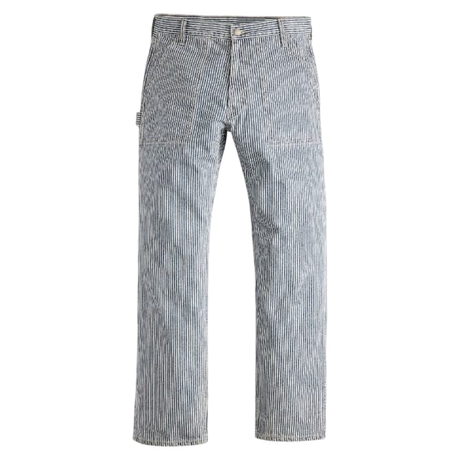 Levis Herenjeans 555 met relaxte pasvorm (Blauw)