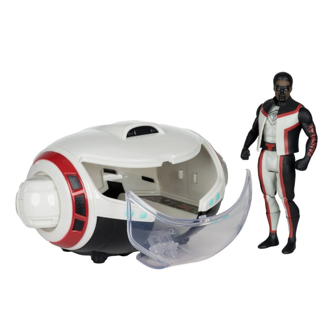 McFarlane Toys Superman (2025) DC Direct Super Powers Action Figure met Vehicle Mr. Terrific & T-Craft Vehicles