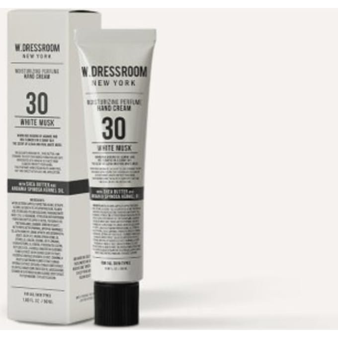 W.Dressroom Perfume Hand Cream 50ml -(14 Options) [BTS Favorite Scent] No.30 White Musk