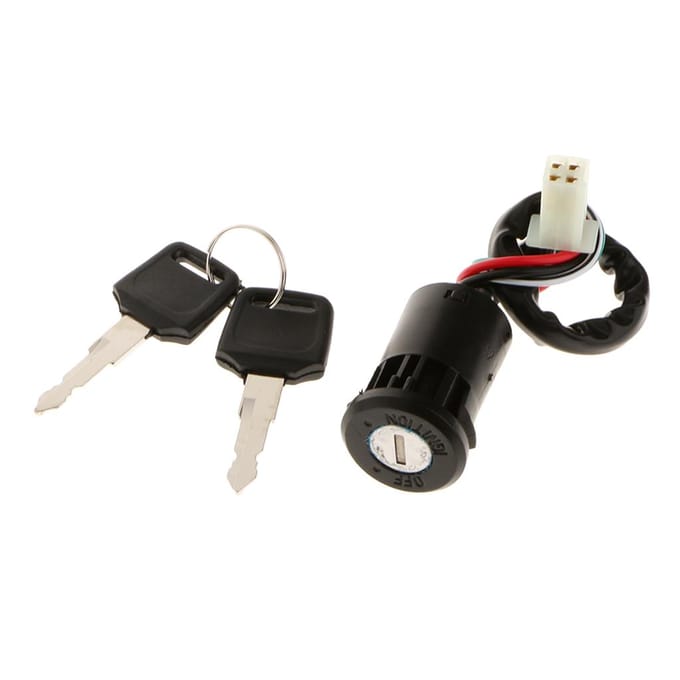 Contactslotschakelaar 4 draads voor 50-250cc Mini Quad ATV crossmotor-scootermotorfiets