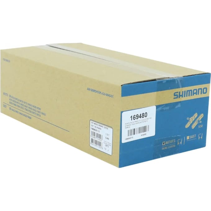 Remblokset Shimano Deore  / LX M70T3 met moer (50 paar)