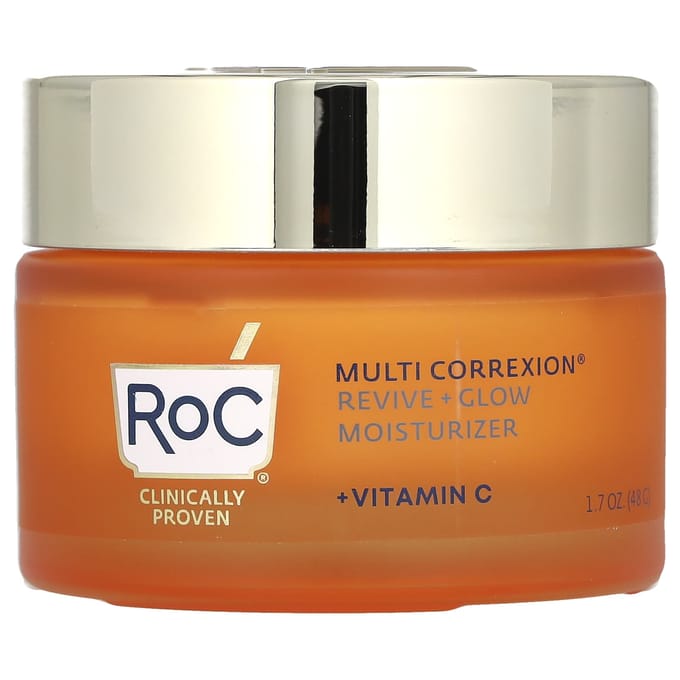 RoC, Multi Correxion, Revive Plus Glow, Hydratant + Vitamine C, 48 g (1,7 oz) white