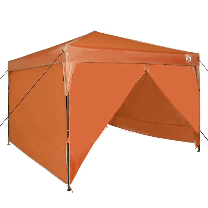 vidaXL - Luifel - Tent - 290 - x - 290 - x - 251 - cm - Oranje - Stof