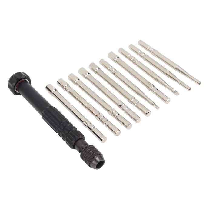 10 Stuks Carburateur Afstelgereedschap Set voor Algemene 2-Takt Kleine Motor Carburateur Afstellen black