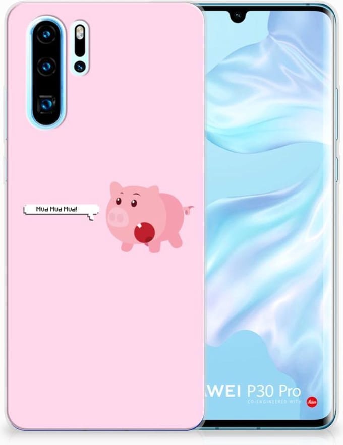 Huawei P30 Pro Telefoonhoesje met Naam Pig Mud