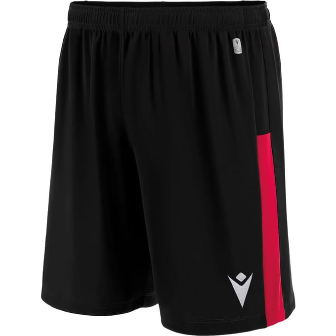 Macron Skara Short Heren - Rood / Zwart | Maat: L