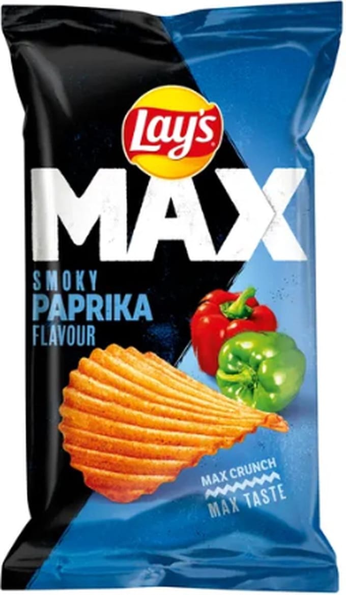 Lay's - Max - Smoky Paprika - 10 x 185 gram