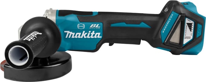 Makita DGA517ZJ accu-haakse slijper in Makpac