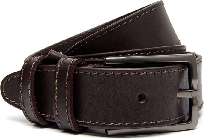Leren Riem - Buffalo Leather - The Chesterfield Brand Tanaro Brown