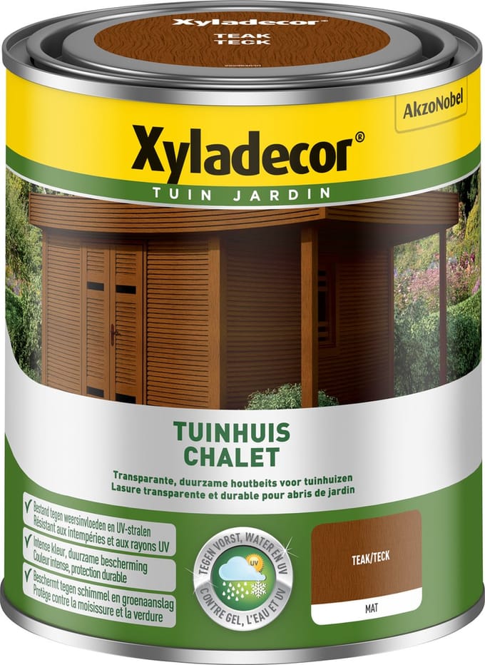 Xyladecor - Tuinhuis Wb - Teak - 0,75 L