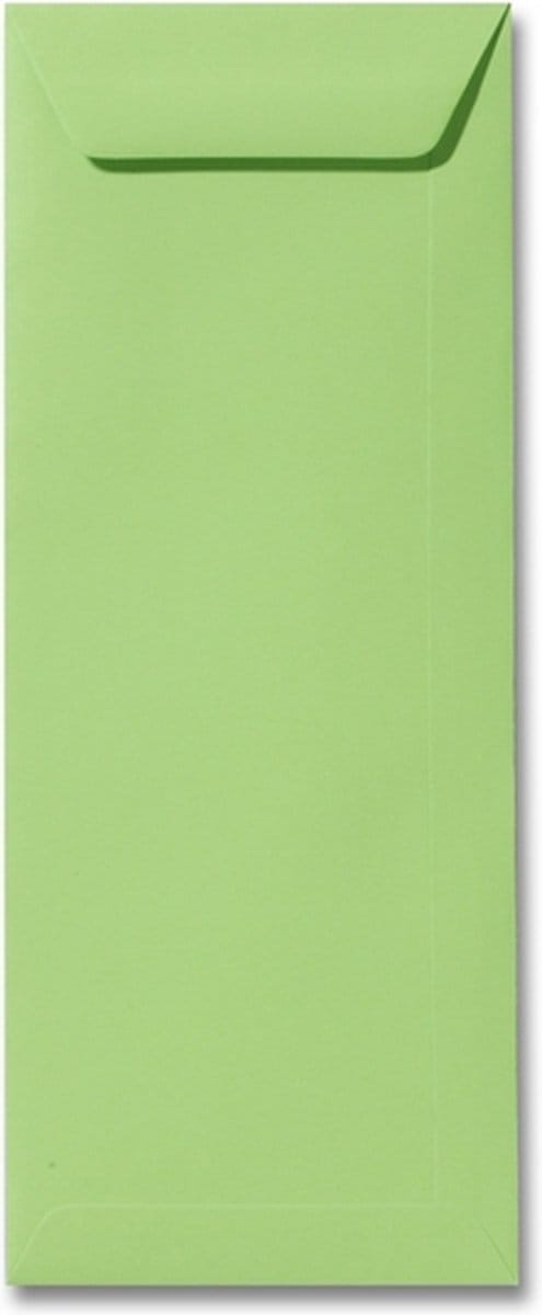 Envelop 12,5 x 31,2 Appelgroen, 100 stuks