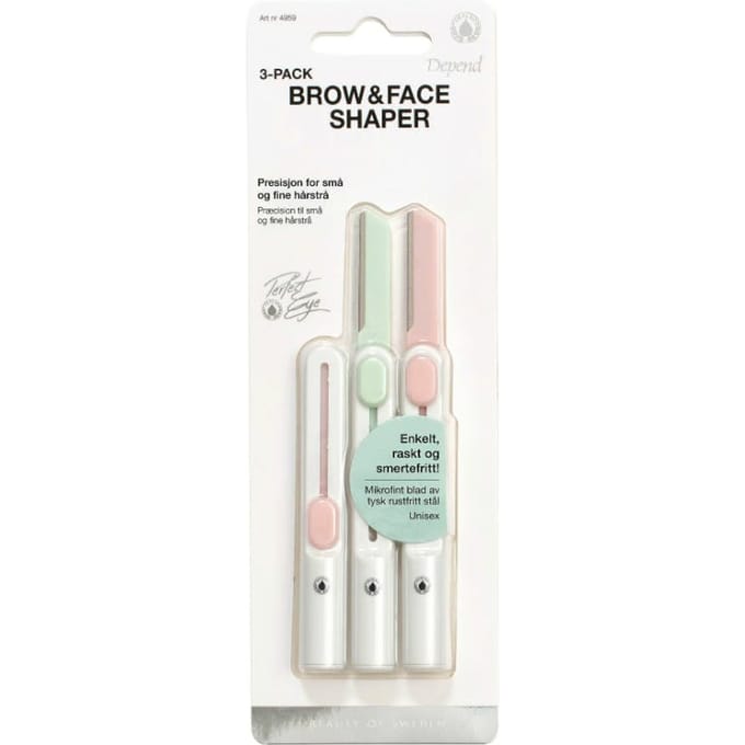 Depend Perfect Eye Brow &amp; Face Shaper 3 st