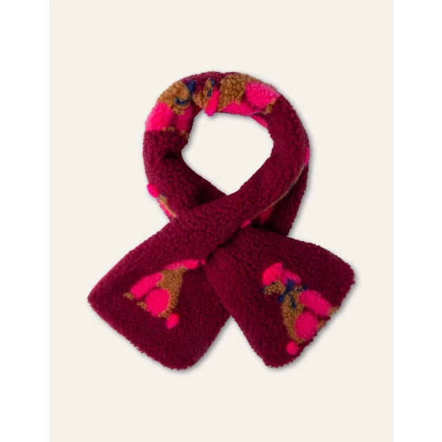 Oilily Apoodle Sjaal- maatOne size Beet Rood