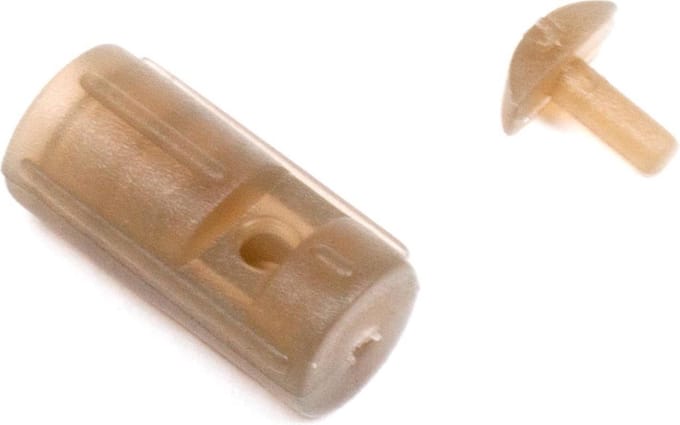 Fox Edges Drop Of Lead Plug & Pins - Trans Khaki - Khaki