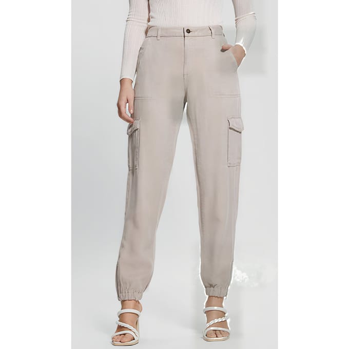 GUESS  Eco Es Bowie Cargo Chino Pasadena Stone Multi Größe: 24 | Cargohosen Outlet | Damen
