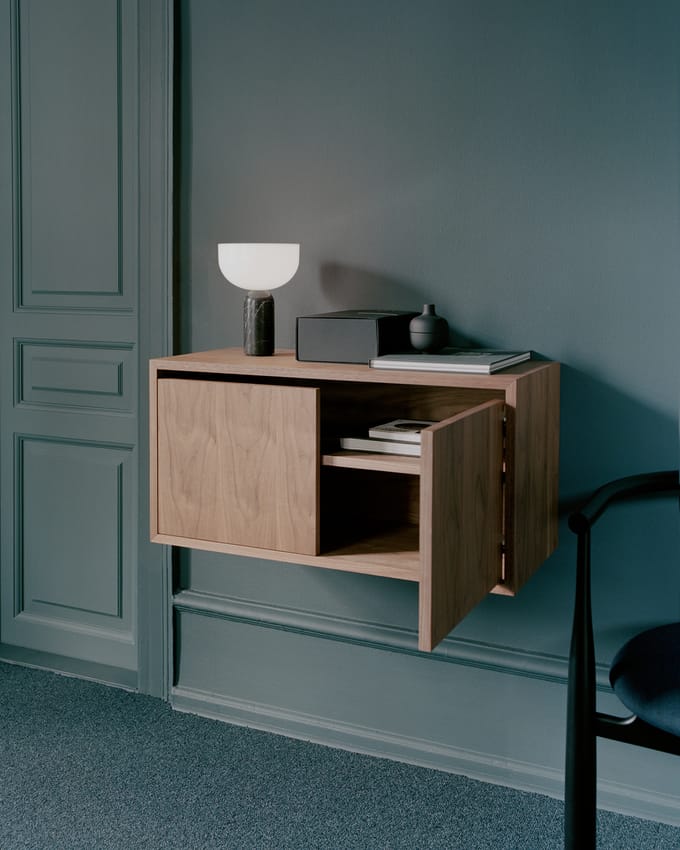 New Works New Works Cabinet Low w. Doors - walnoot