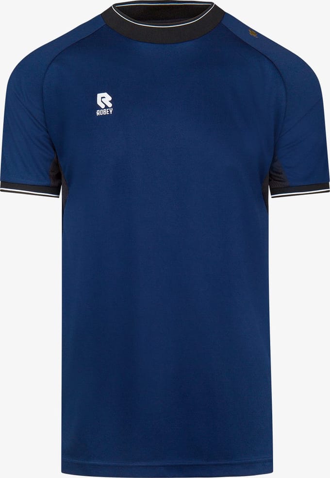 Robey Victory Shirt Korte Mouw Kinderen - Marine | Maat: 140