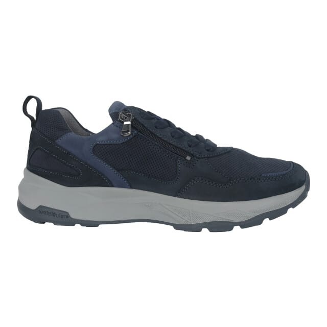 Waldläufer H-Tom - heren sneaker - Blauw - maat 45 (EU) 10.5 (UK)