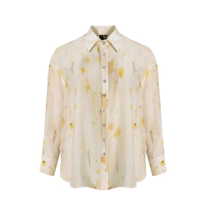 Dameshemd met lange mouwen Mat Fashion Artistic-Print