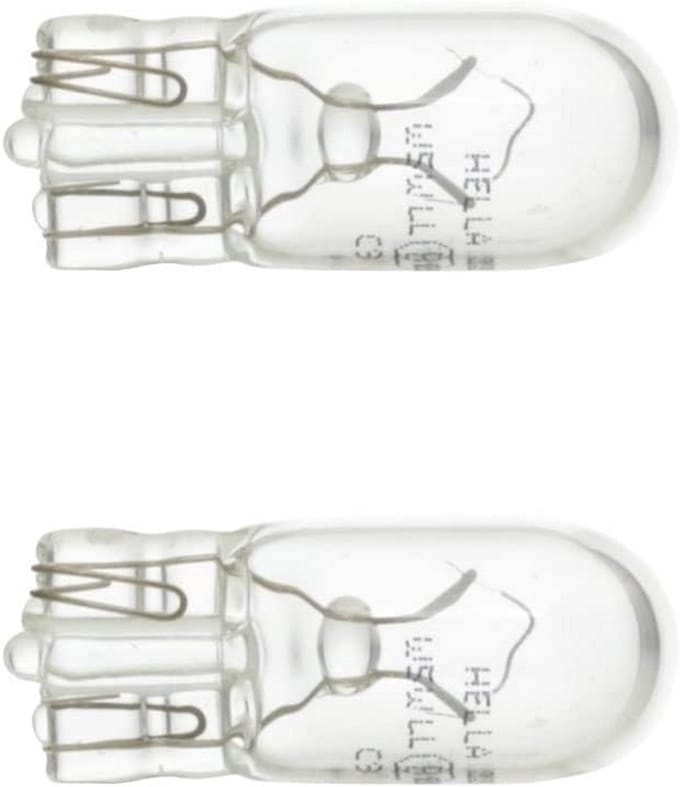 W5W Halogeen Gloeilampe - Long Life - 12V - 5W - 2 Stuks