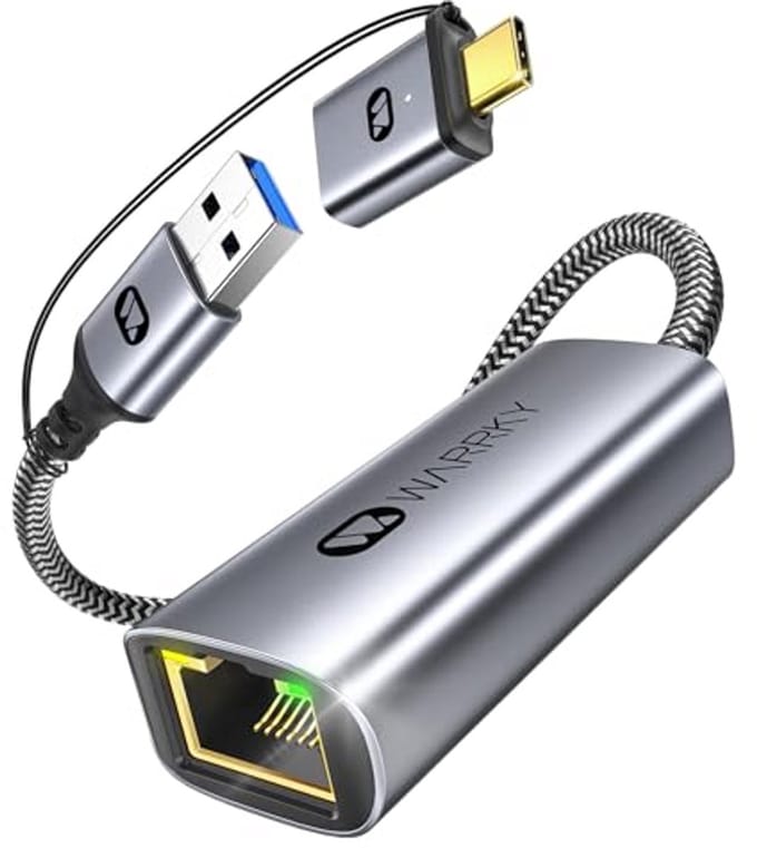 USB A/C naar Ethernet Adapter