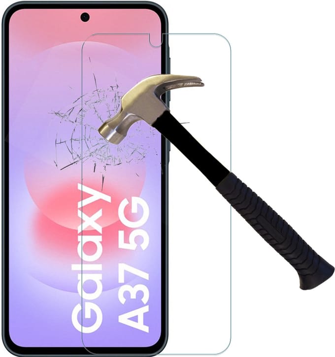 Screenprotector geschikt voor Samsung Galaxy A37 - Arara gehard glas Tempered Glass